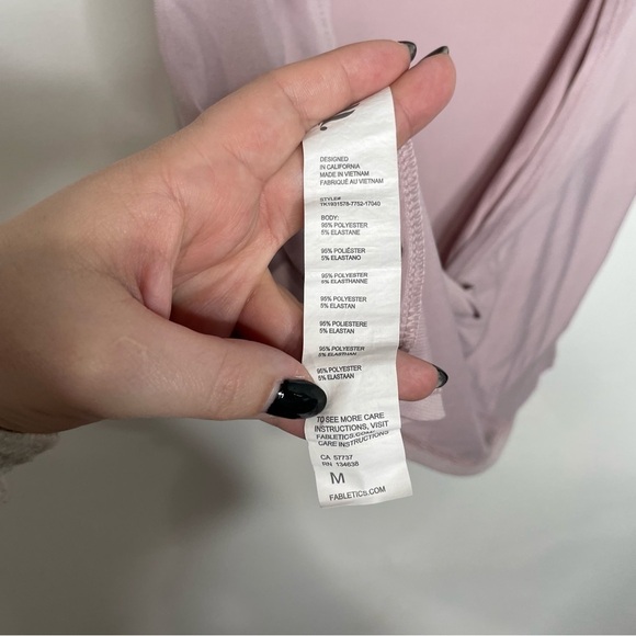 Fabletics open back tank top size medium - Picture 3 of 3